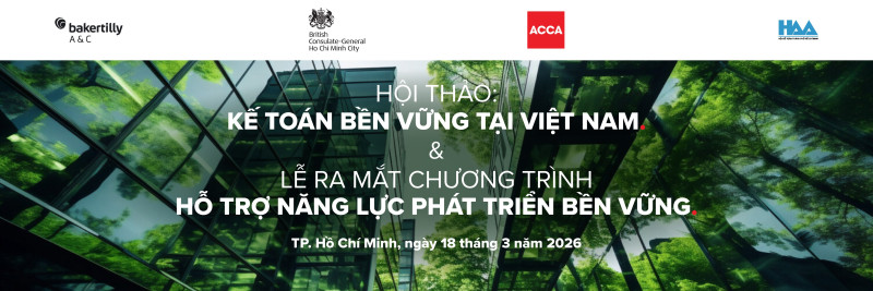 HỘI THẢO KẾ TOÁN BỀN VỮNG TẠI VIỆT NAM